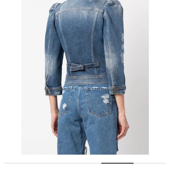 ****SOLD****Retrofete Denim Jacket size S Made in Italy - Picture 5 of 12